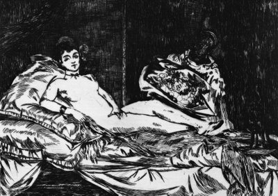 Olympia (Große Fassung) von Édouard Manet